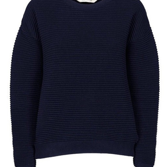BASIC APPAREL - ISTA NAVY BLÅ STRIK