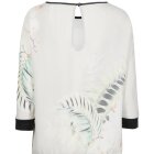 MOS MOSH - ROBIN MINTGRØN BLUSE BLOMSTER