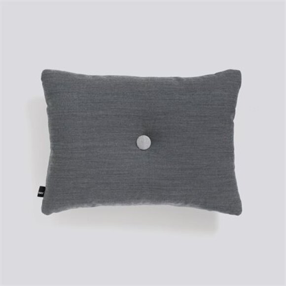 HAY - DOT CUSHION 1 BUTTON CHARCOAL
