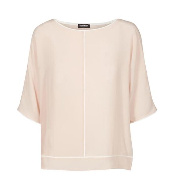 MOS MOSH - ROSA OVERSIZE SILKE TOP