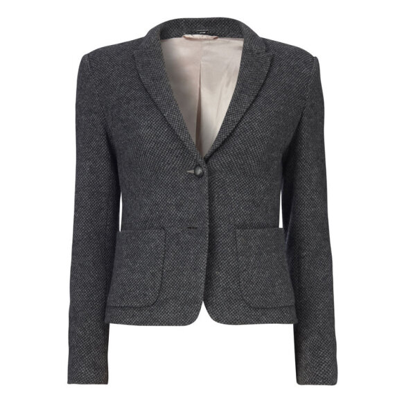 GUSTAV - GRÅ ULD BLAZER