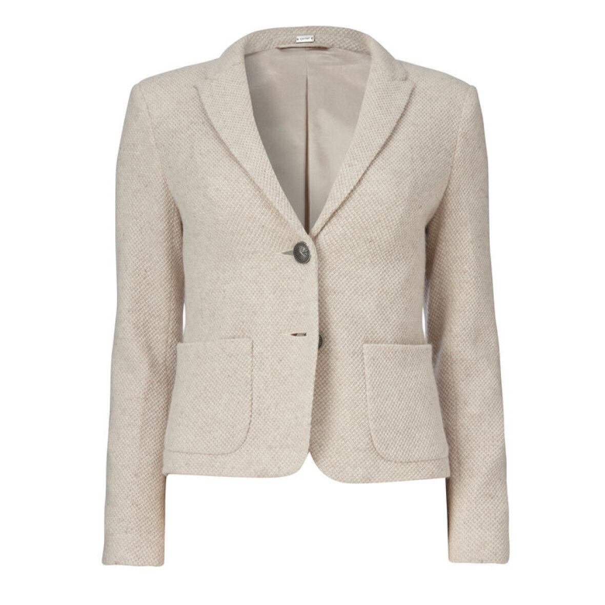 SCHELDE | GIV-GAVER.DK - BLAZER/SKINDJAKKER - GUSTAV BEIGE BLAZER I ULD