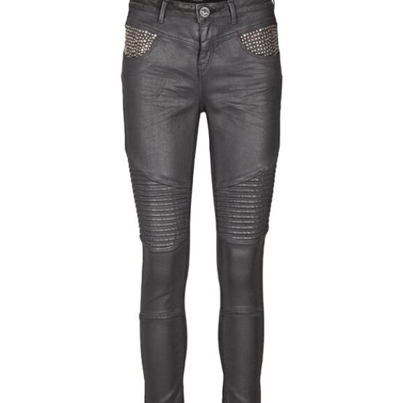 MOS MOSH - COATED BIKER JEANS M NITTER