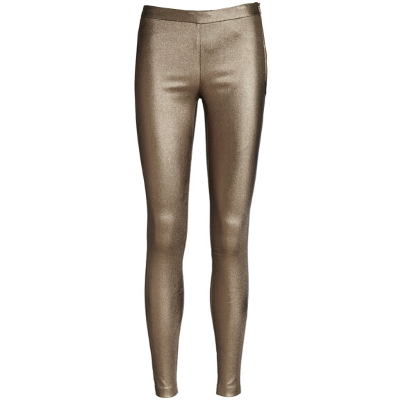 CO COUTURE - POMPAI METALLIC LEGGINGS