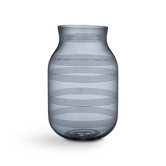 KÄHLER - OMAGGIO STÅLBLÅ VASE H280