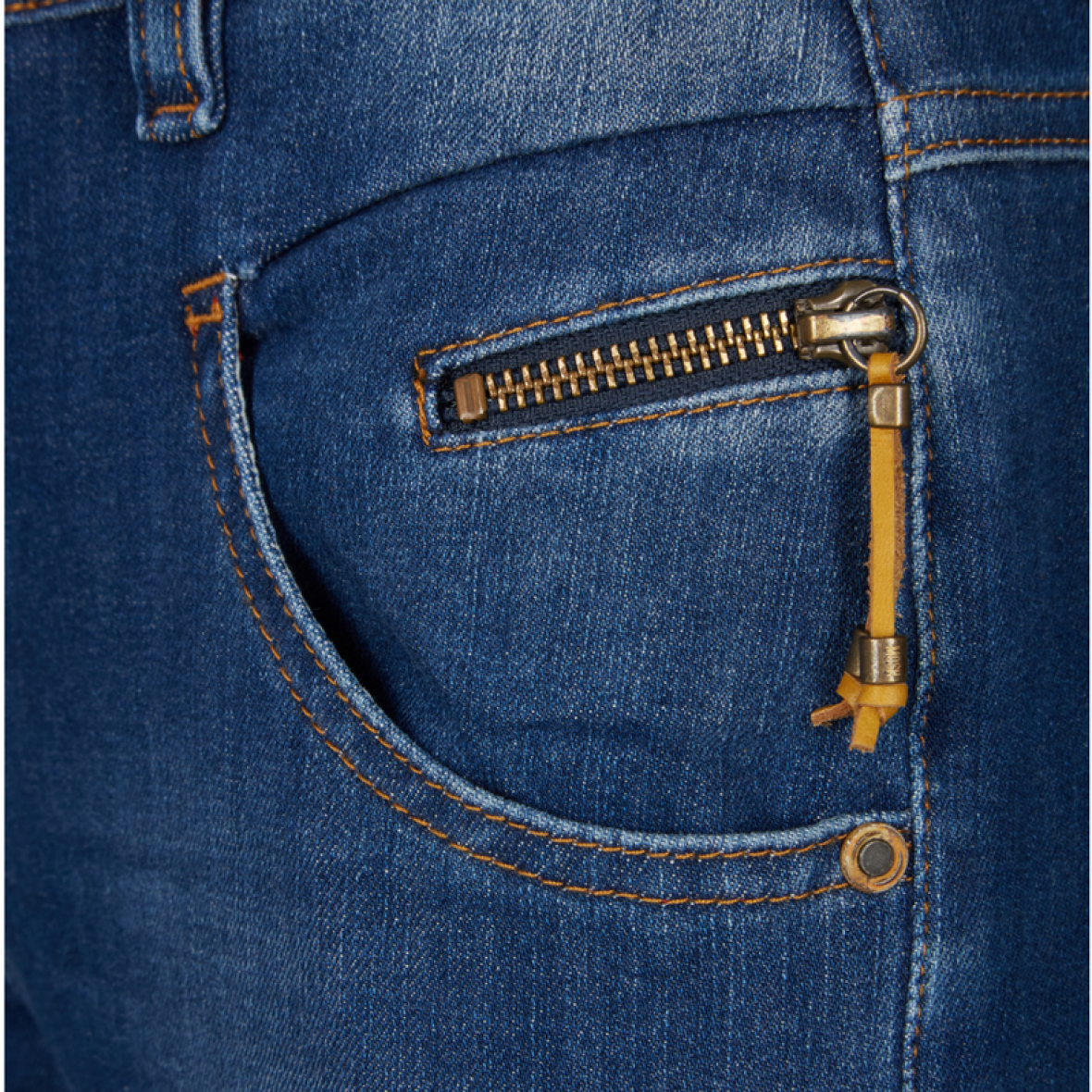 SCHELDE | GIV-GAVER.DK - BUKSER/JEANS - MOS MOSH - FREEDOM BLUE DENIM BUKS