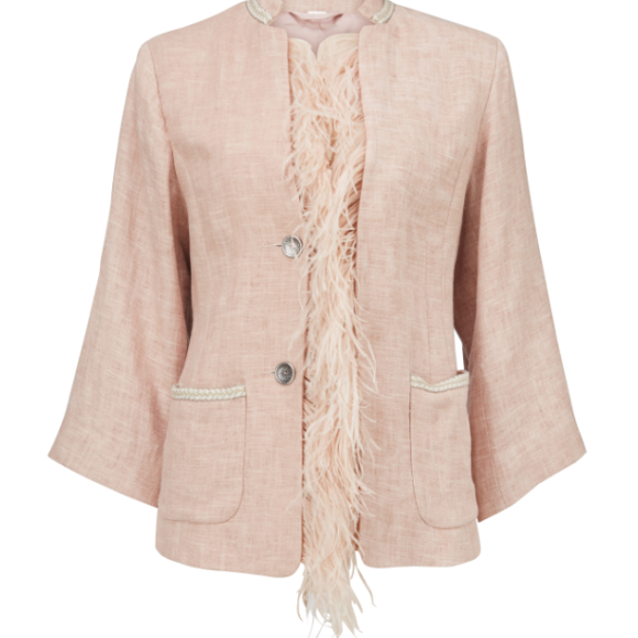 GUSTAV - ROSA FEATHER JACKET