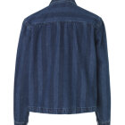 MADS NØRGAARD - SHIRLEY STRIBET DENIM JAKKE