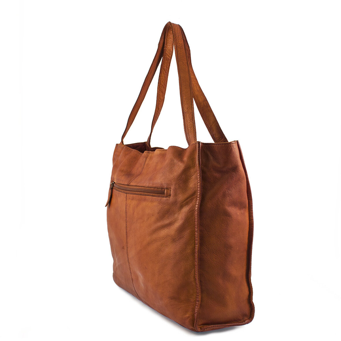 SCHELDE | GIV-GAVER.DK - TASKER - - COGNAC ARO SHOPPER I SKIND