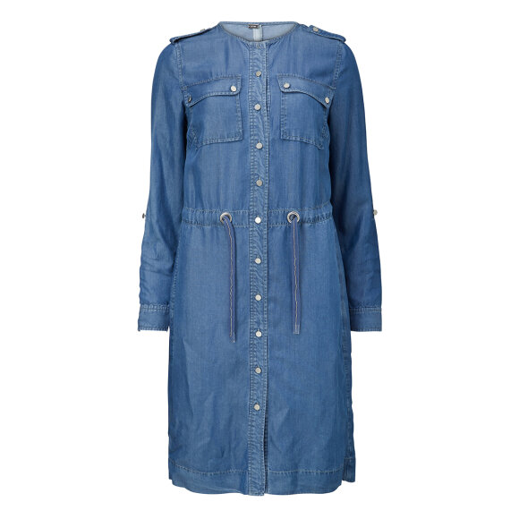 GUSTAV - DENIM POCKET DRESS