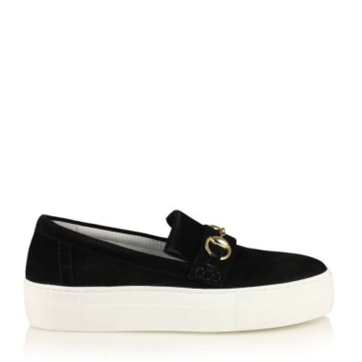 ledsager polet kalligraf SCHELDE | GIV-GAVER.DK - SKO - BILLI BI - SLIP ONS I NAVY M. GULD