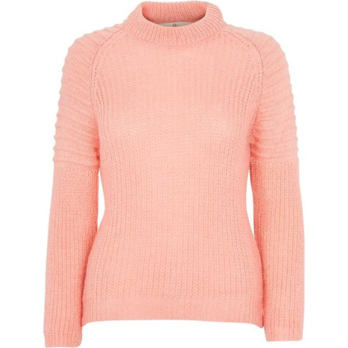 | GIV-GAVER.DK - CARDIGAN/STRIK BASIC - OSLO PINK TRØJE