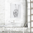 PAPER COLLECTIVE - V HANDS 50X70 PLAKAT