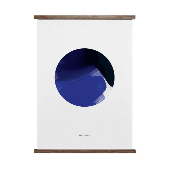 PAPER COLLECTIVE - BLUE MOON 50X70 PLAKAT