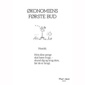 PIET HEIN - GRUK - 30X40 ØKONOMIENS FØRSTE BUD