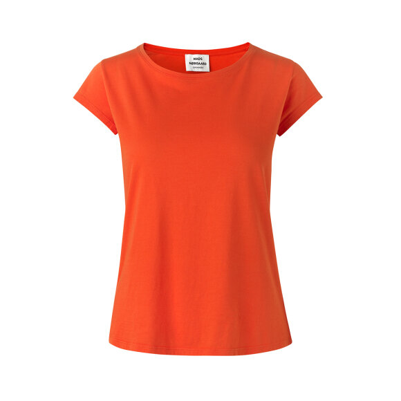 MADS NØRGAARD - ORANGE TEASY JERSEY T-SHIRT