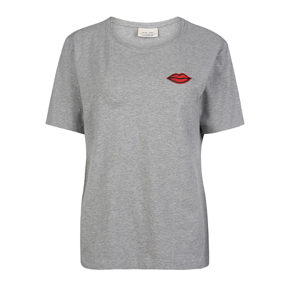 ONE TWO LUXZUZ - LIP T-SHIRT MED RUND MUND