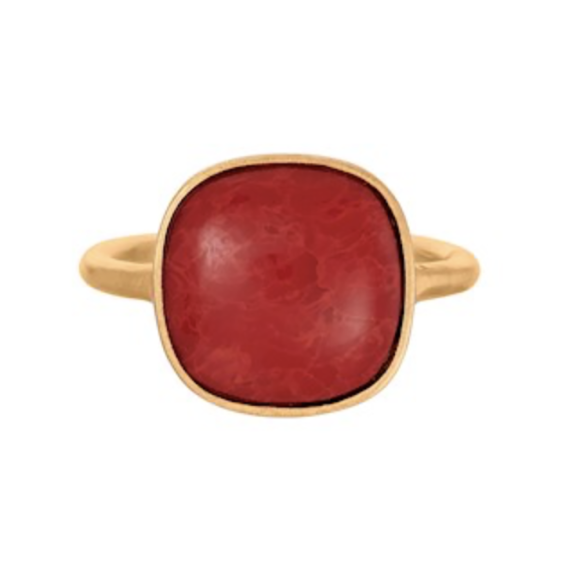 PERNILLE CORYDON - CORAL RING ADJUSTABLE