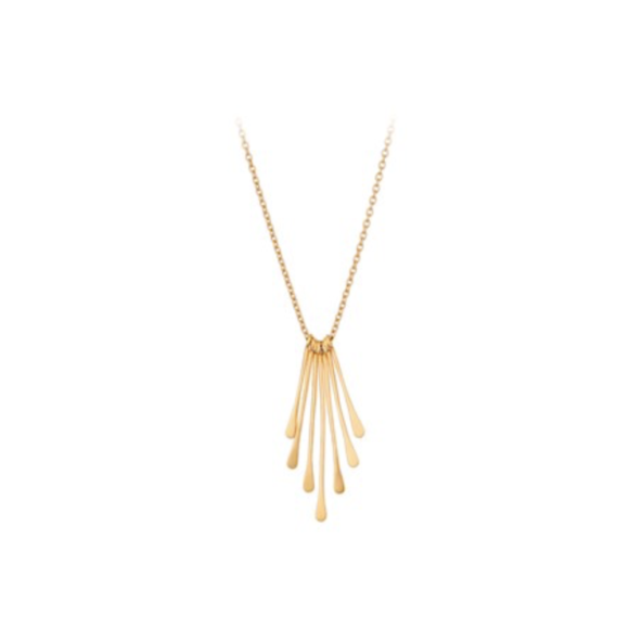 PERNILLE CORYDON - WATERFALL NECKLACE AJD.