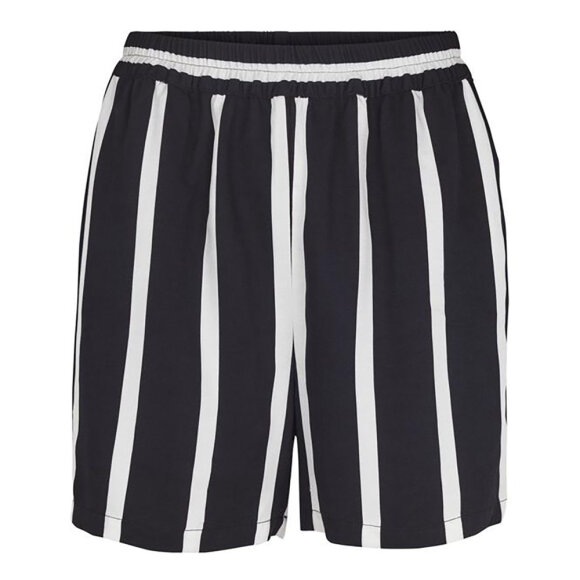 BASIC APPAREL - SORT/HVID SAILOR SHORTS