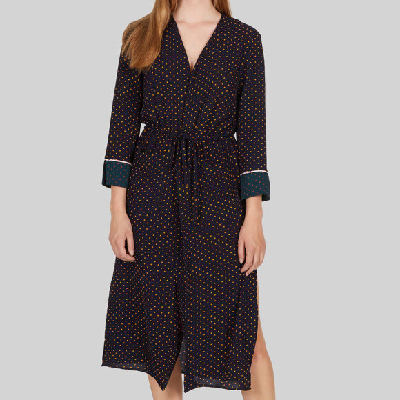 Y.A.S - MULTI PRIKKET LANG KIMONO Y.A.S - MULTI PRIKKET LANG KIMONO