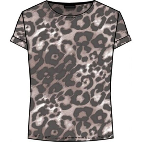 ONE TWO LUXZUZ - LEOPARD KARIN T-SHIRT