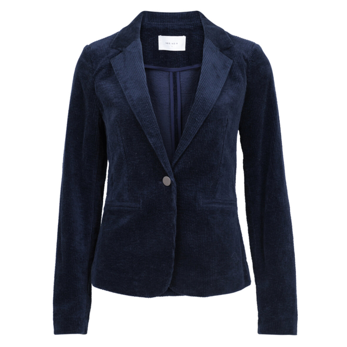 røveri detaljer Fremmed SCHELDE | GIV-GAVER.DK - OVERTØJ - NEO NOIR - NAVY JONES CORD FLØJLS BLAZER