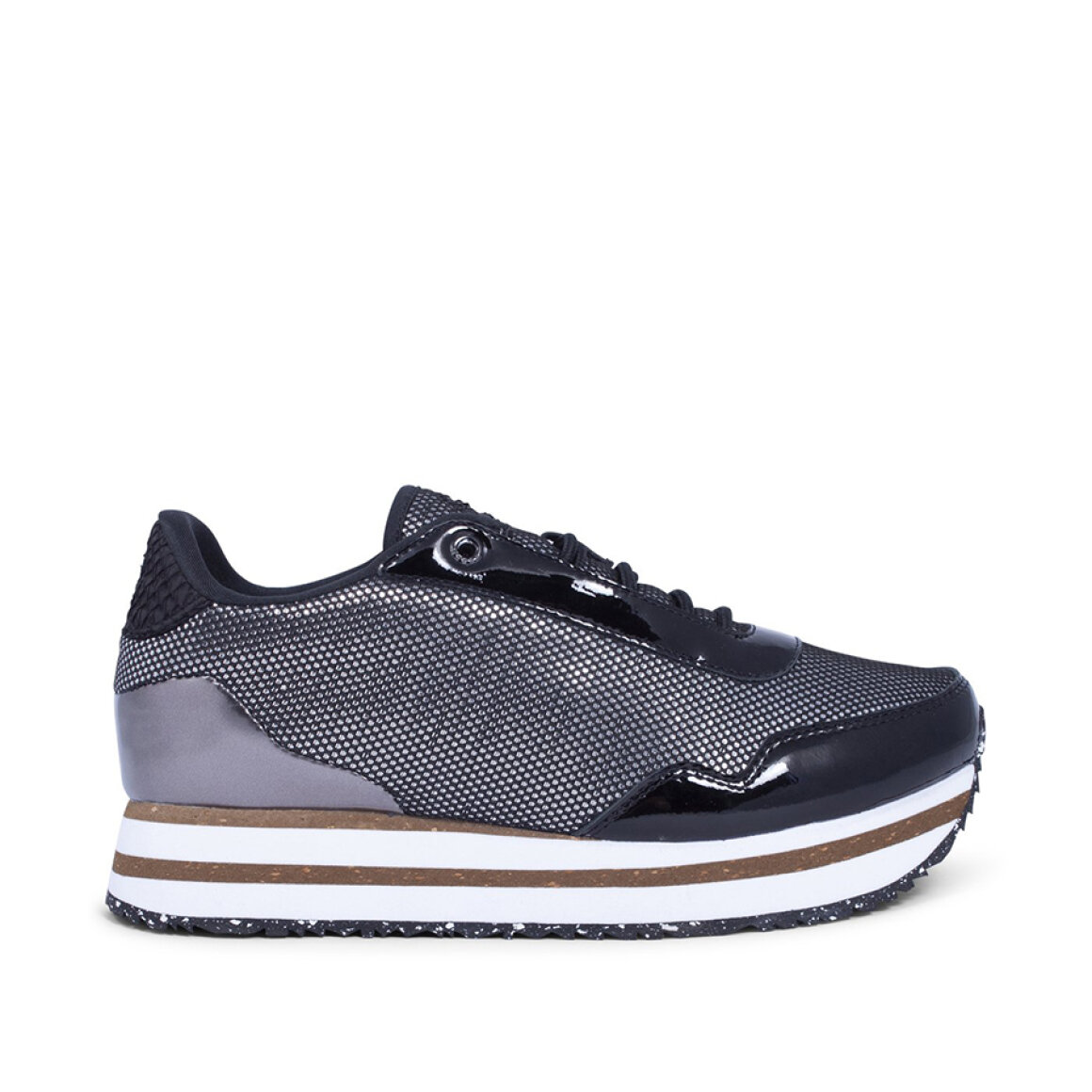 plateau sneakers sort
