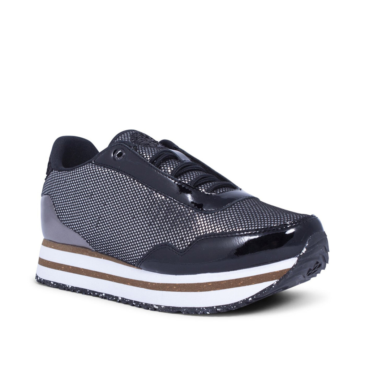 plateau sneakers sort