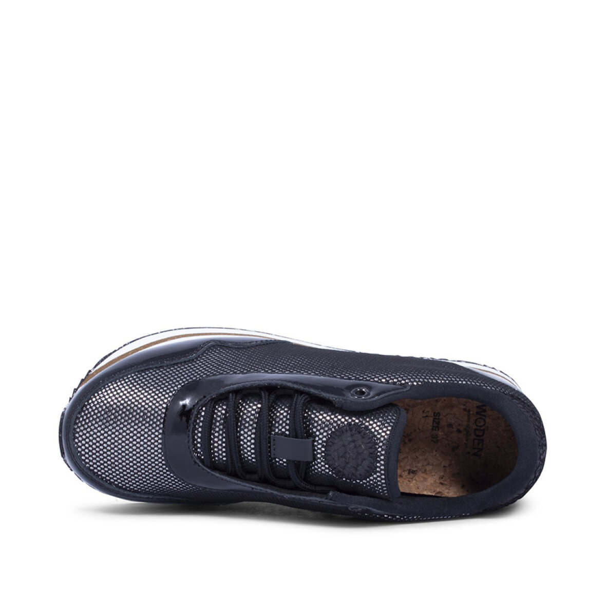 SCHELDE | GIV-GAVER.DK - - WODEN - SORT SNEAKERS M. PLATEAU