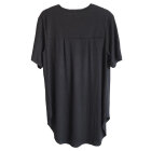 LISELOTTE HORNSTRUP - WOOL T SHIRT BLACK