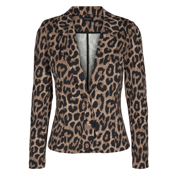 FREEQUENT - LEOPARD BLAZER