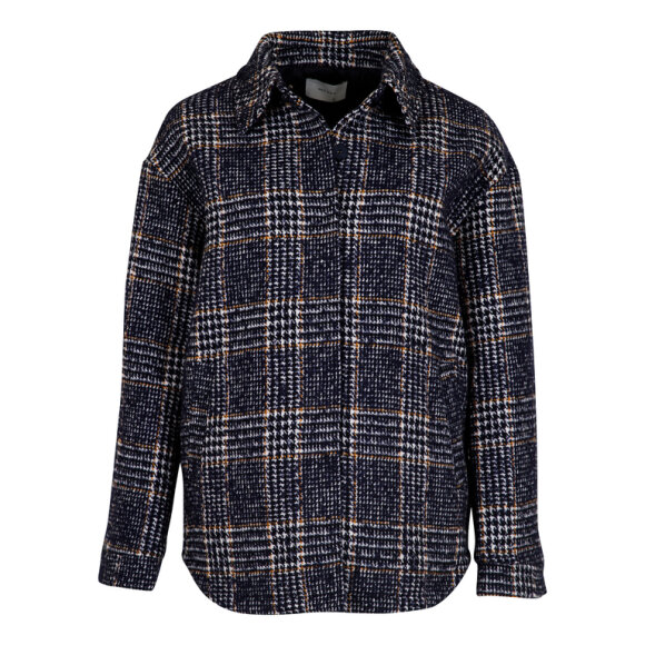 NEO NOIR - NAVY TERNET KAMEL JAKKE