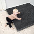 BY KLIPKLAP - KK Square - Velvet anthracite grey w. dark grey 