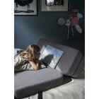 BY KLIPKLAP - KK 3 fold sofa - Blue grey w. grey