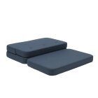 BY KLIPKLAP - KK 3 fold sofa - Dark blue w. black