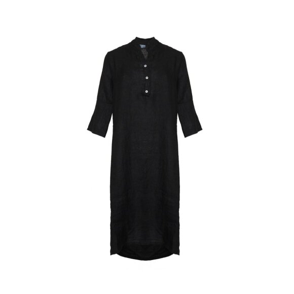 TIFFANY - Dress, Black, Linen