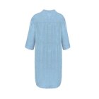 TIFFANY - Long Shirt, Light Blue, Linen
