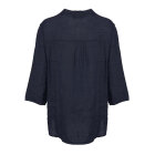 TIFFANY - Shirt Navy Linen