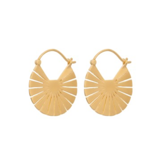 PERNILLE CORYDON - FLARE EARRINGS 23 MM