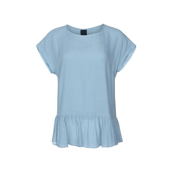 ONE TWO LUXZUZ - LECIANN BLOUSE - ICE BLUE