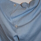 LYS DENIM BLUSE M. KNAPPER