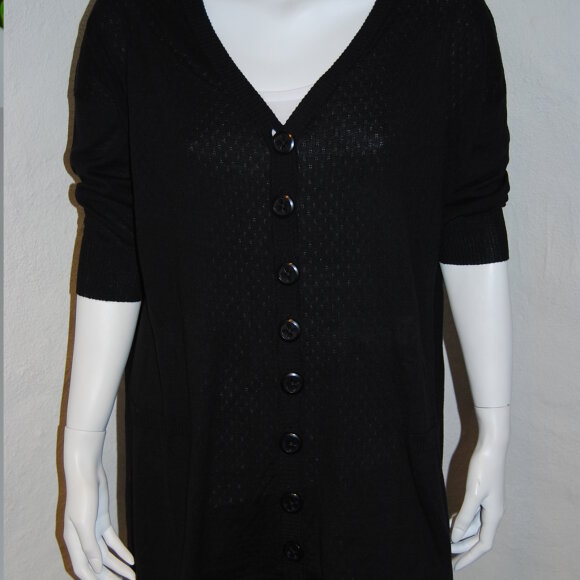 SORT TYND CARDIGAN M. KNAPPER