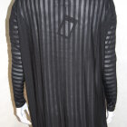 JUST FEMALE - SORT BLUSE M. STRIBER