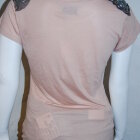 T-SHIRT MED SKULDERPUDER