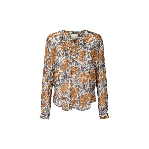 LOLLYS LAUNDRY - HELENA FLOWER PRINT SKJORTE