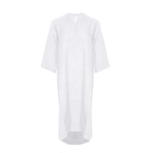 TIFFANY - DRESS, WHITE, LINEN