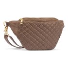 DEPECHE - MUSTANG BROWN QUILT BUMBAG