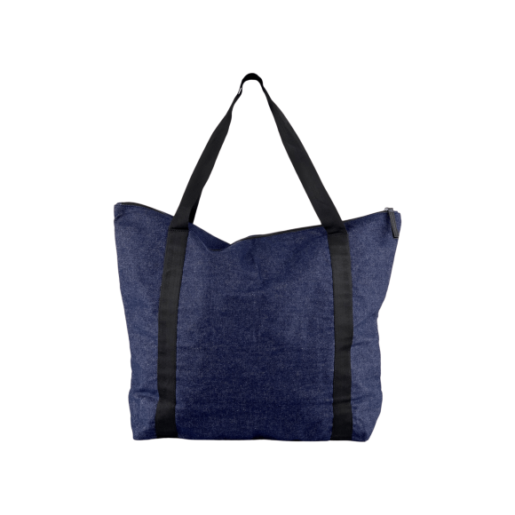 BLACK COLOUR - DENIM SHOPPER