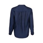 ONE TWO LUXZUZ - NAVY KORA BLUSE